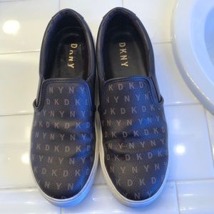 DKNY Slip Ons Brown